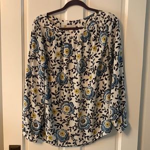 Loft Outlet Floral Print blouse